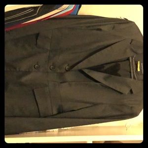 Banana republic dark grey business blazer